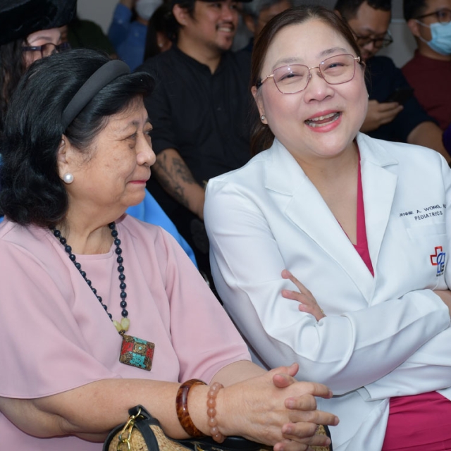 Dr. Soledad Navarro and Dr. Jennie Wong